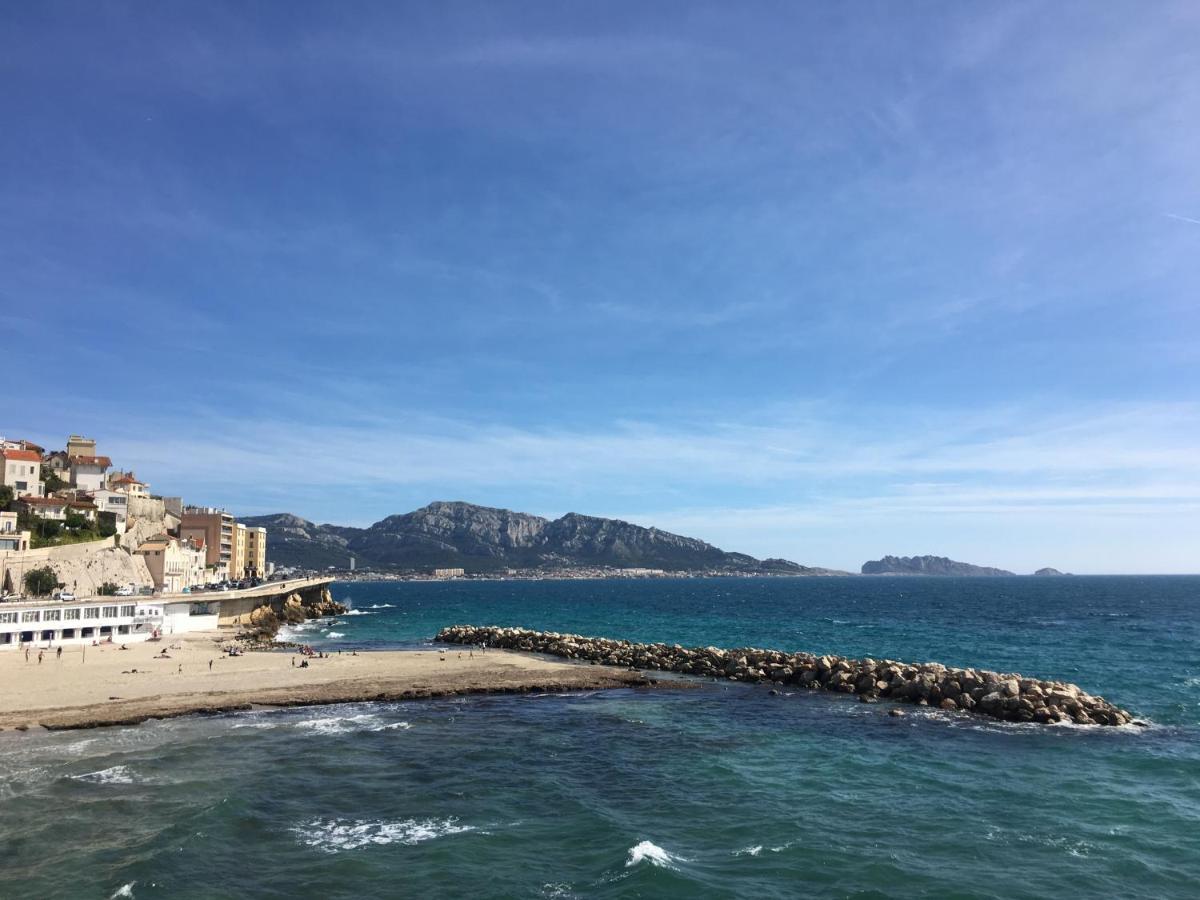 T2 Equipe Au Calme + Terrasse A 1 Km De La Mer Marseille Bagian luar foto